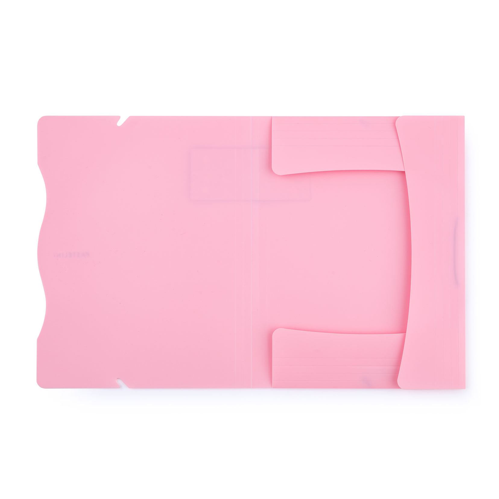 Sloha s gumou A4 PP PASTELINI růžová